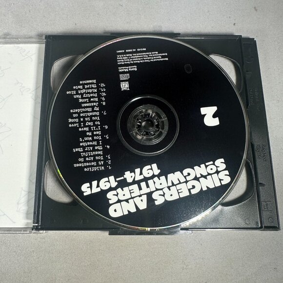 Singers And Songwriters 1974-1975 Time Life CD Set 2-Disc Compilation Music - Picture 4 of 4